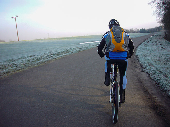 Es ist k&uuml;hl und etwas neblig