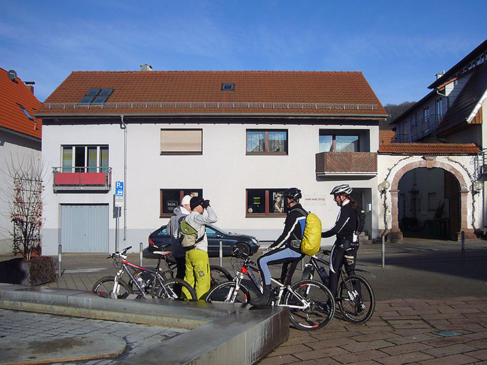 In Nu&szlig;loch fangen die Steigungen an