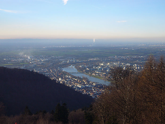 Endlich auf dem K&ouml;nigstuhl oben ...
