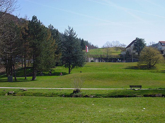 Im Kurpark von Bad Herrenalb