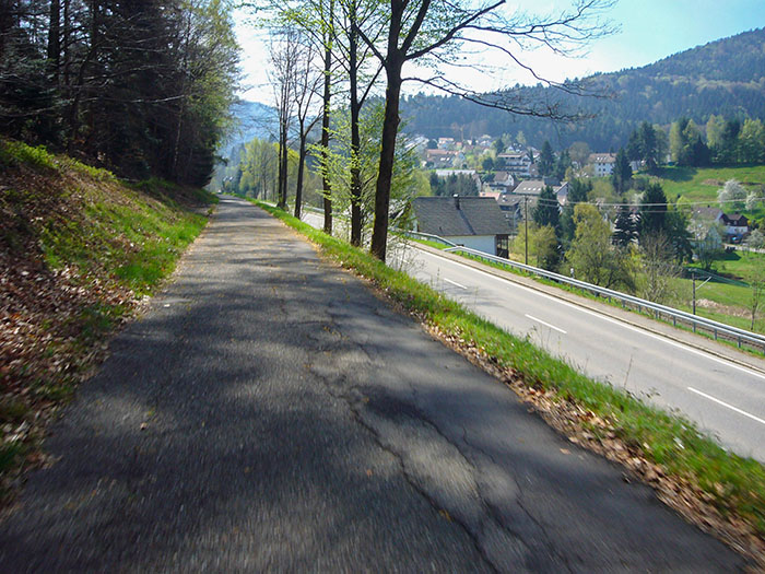 Bad Herrenalb in Sichtweite ...