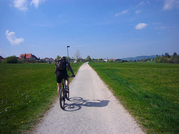 ... und sch&ouml;ne Landschaft