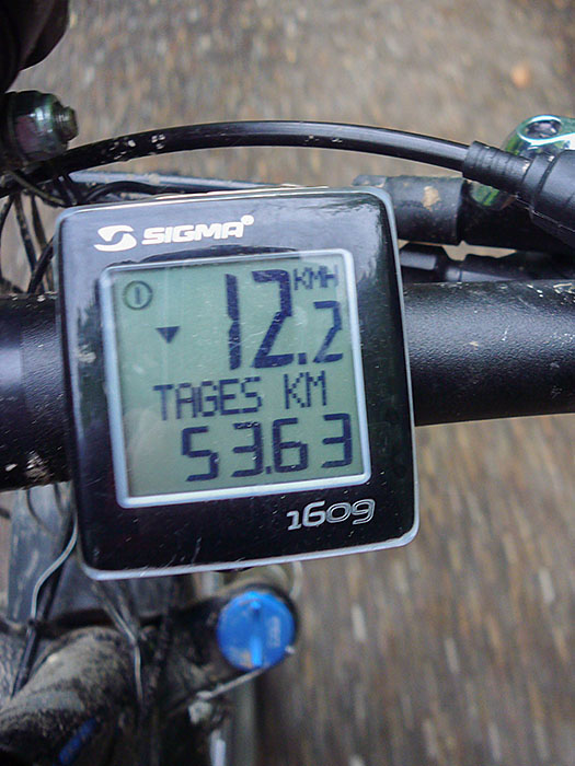 Sch&ouml;ner Kilometerstand: Die 4.000 km in diesem Jahr sind &uuml;berschritten