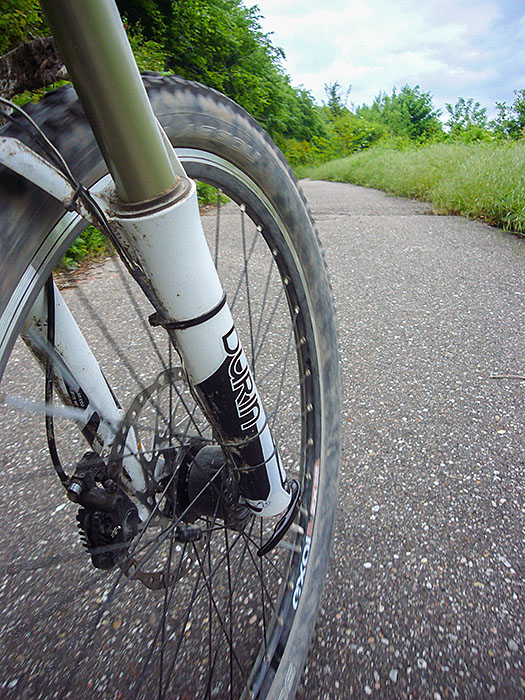 W&auml;hrend ich so gem&uuml;tlich vor mich hin gestrampelt bin ...