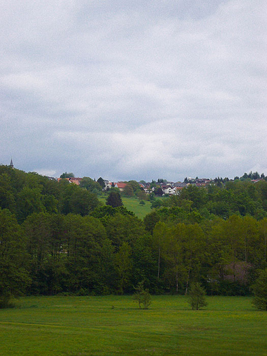 Dort oben liegt Etzenrot, mein n&auml;chstes Ziel