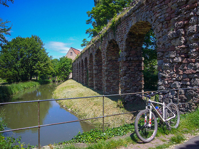 R&ouml;mische Wasserleitung bei Schwetzingen