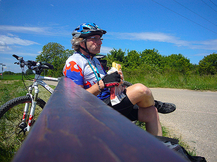 Vorerst muss es ein belegtes Br&ouml;tchen tun