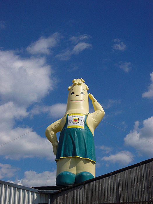 Letzter Gru&szlig;, kurz vor dem Ende der Spargelrunde