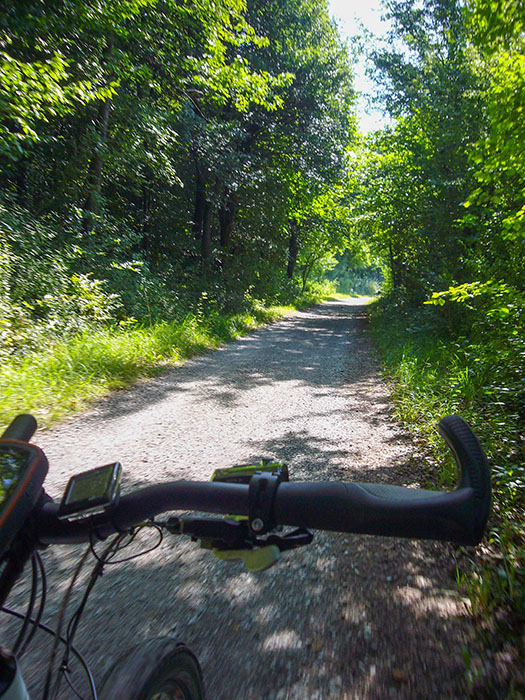 Von Thomashof nach Kleinsteinbach ...