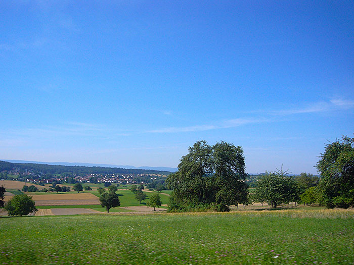 Blick Richtung Stupferich