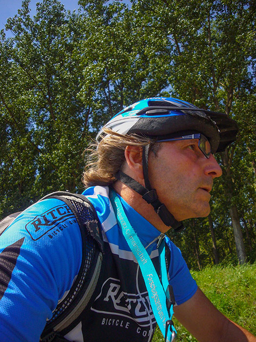 Au&szlig;er mit ist niemand unterwegs, deshalb wieder ein (neudeutsches) Selfie