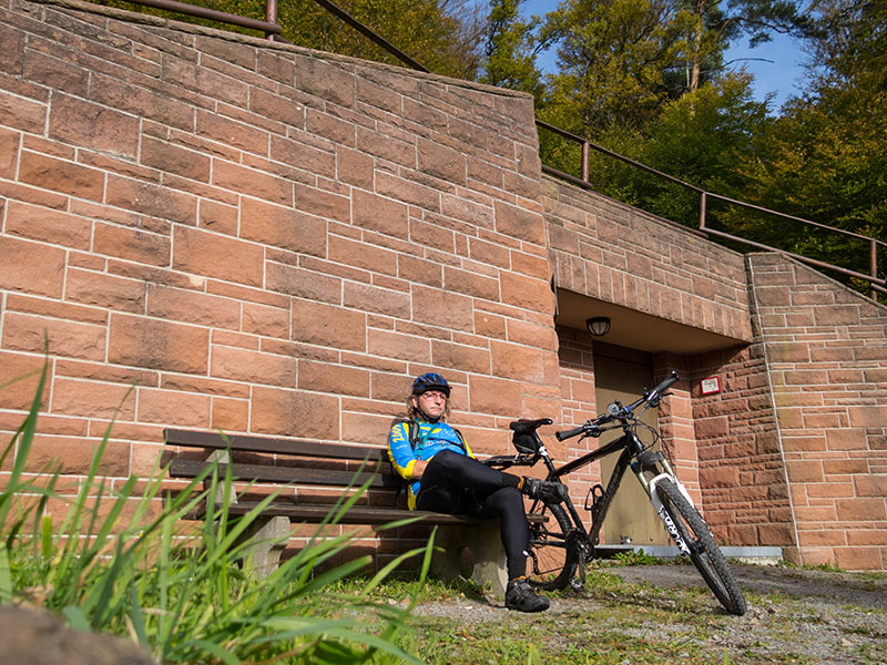 Kurze Rast bei Bad Herrenalb