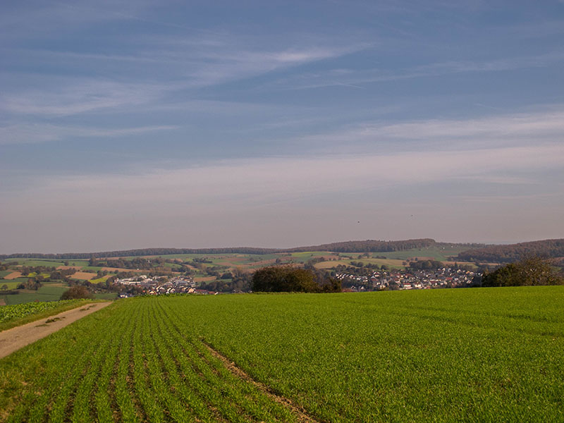 Blick vom Heuberg Richtung J&ouml;hlingen