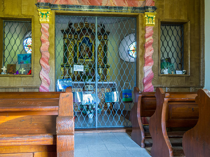 Im Inneren der Kapelle