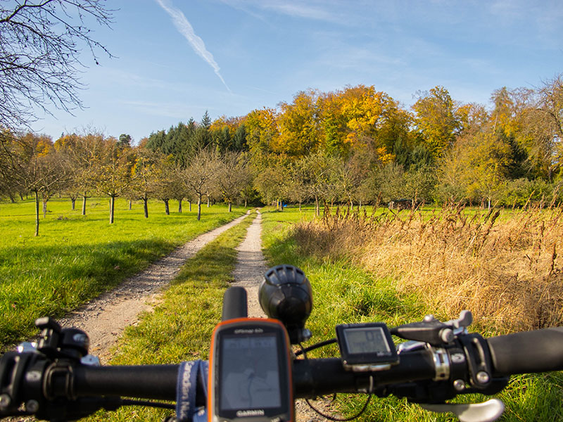 Durch die Obstwiesen bei W&ouml;schbach