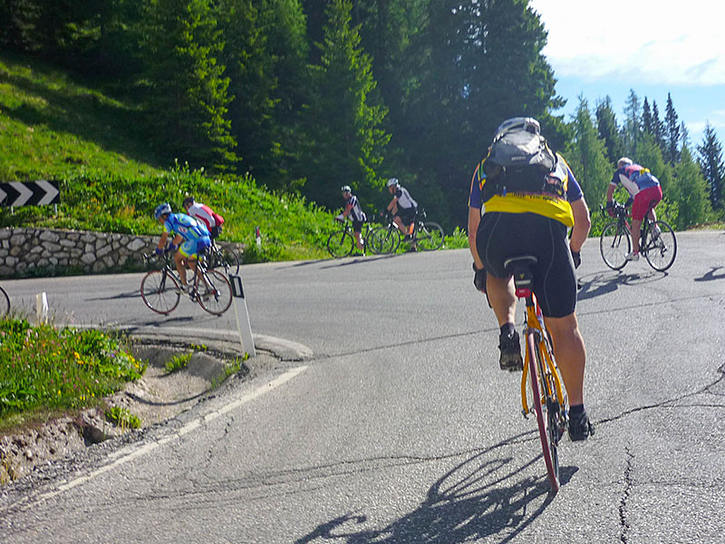 Angriff in der Kehre ...