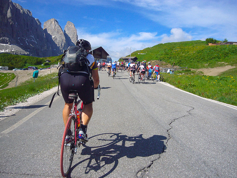 Gr&ouml;dner Joch in Sicht