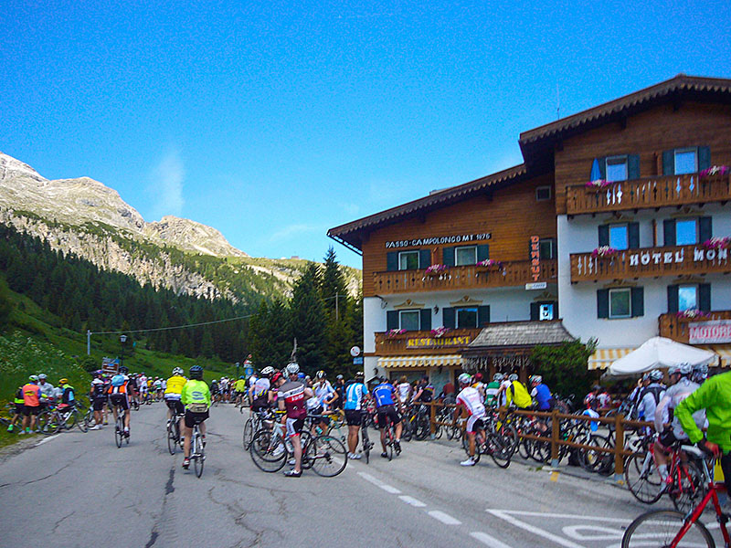 Am Passo Campolongo