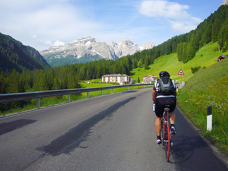 Auf dem Weg nach Corvara