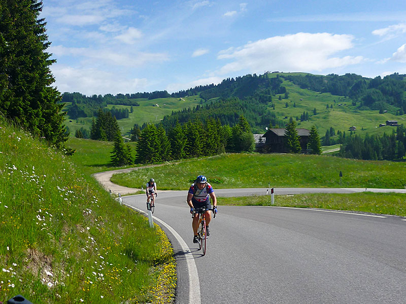 ... begleiten die schwitzenden Strampler