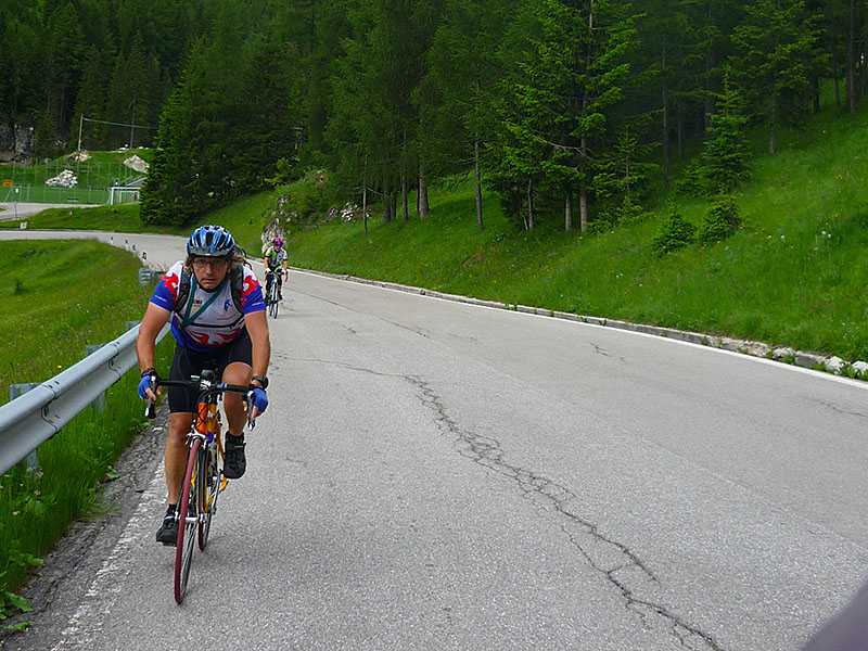 Carlo wird von einem M&auml;del verfolgt ;-) und &uuml;berholt :-(