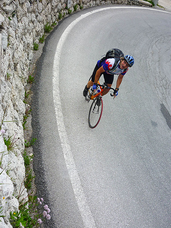 ... bis Carlo um die Ecke geflitzt kommt ;-)