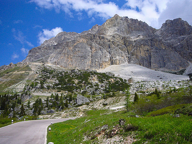 Die letzten Kehren in Sicht