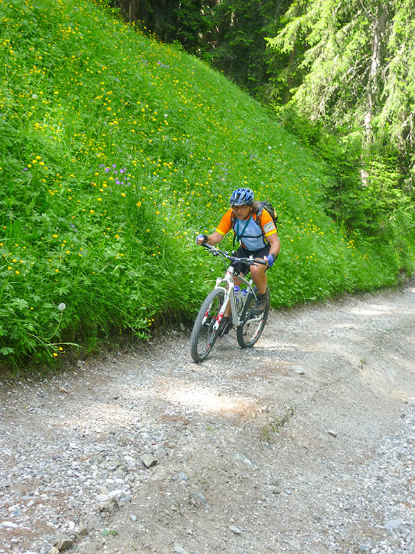 Mal ist's steiler ...