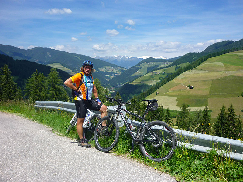 Noch nicht ganz oben, aber der Blick lohnt sich ...