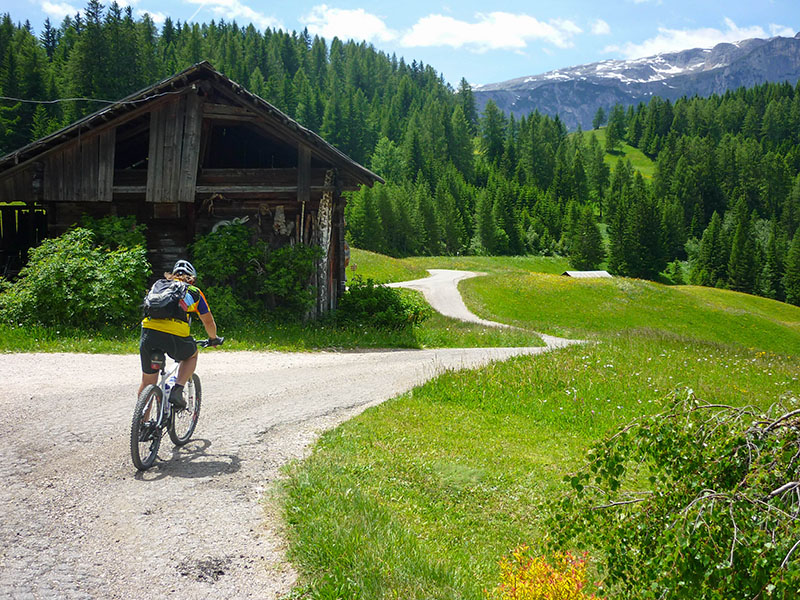 Bis St. Leonhard geht es nun bergab