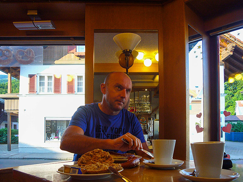 Wie immer Fr&uuml;hst&uuml;ckspause ...