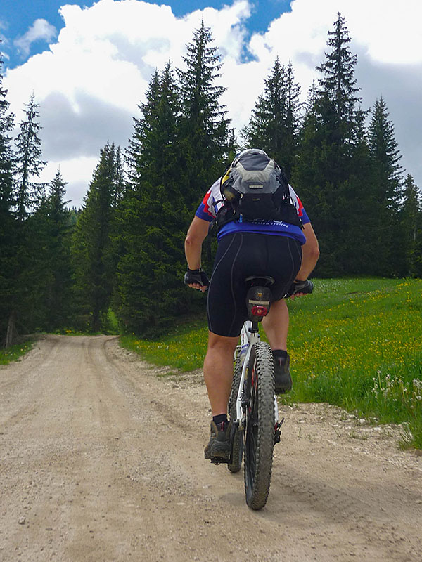... bis das Strampeln pl&ouml;tzlich wieder schwerer geht ...