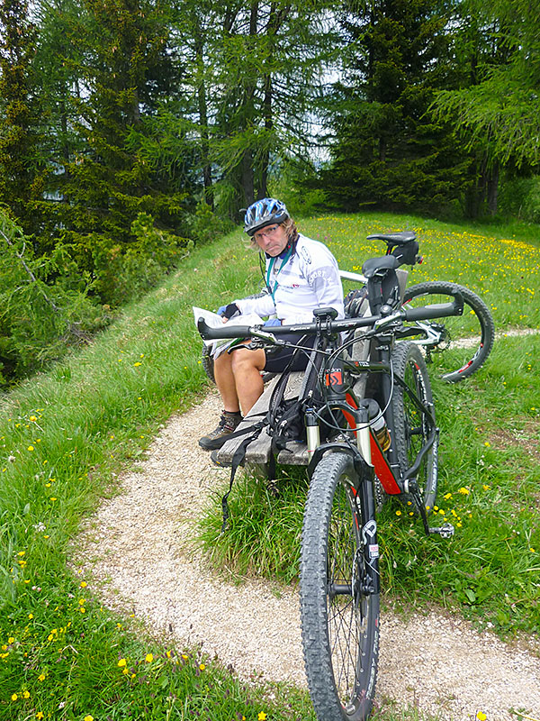 Kartenstudium, wie fahren wir nun weiter?