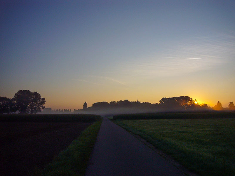 Sonnenaufgang bei R&uuml;ppurr