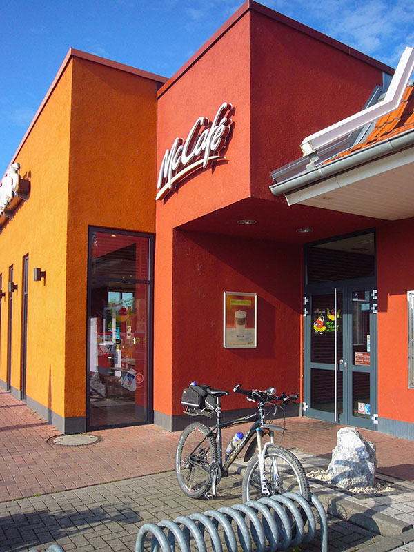 Fr&uuml;hst&uuml;ckspause hinter Germersheim