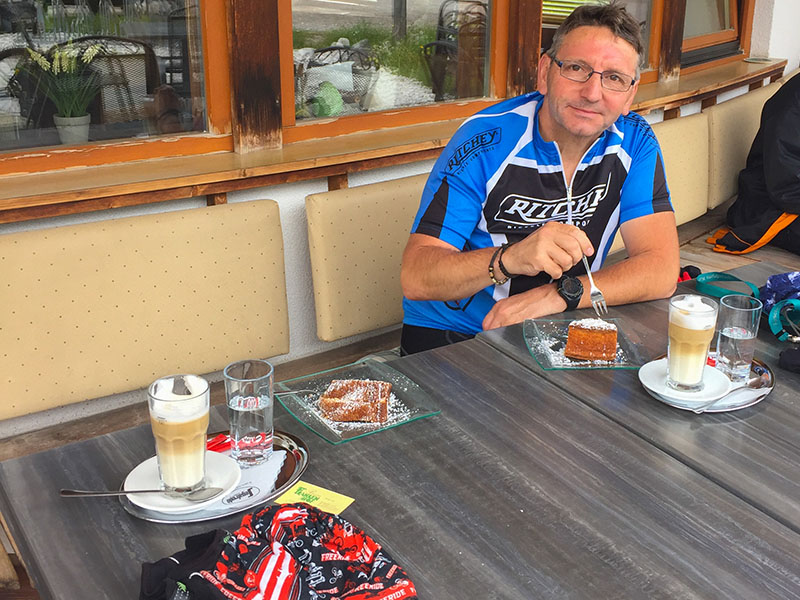 Kaffee und Kuchen in Scharnitz