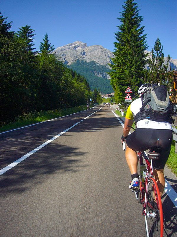 Auf dem Weg nach Corvara