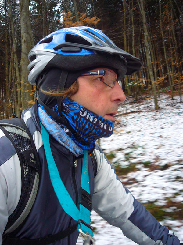 Dick eingemummelt ...