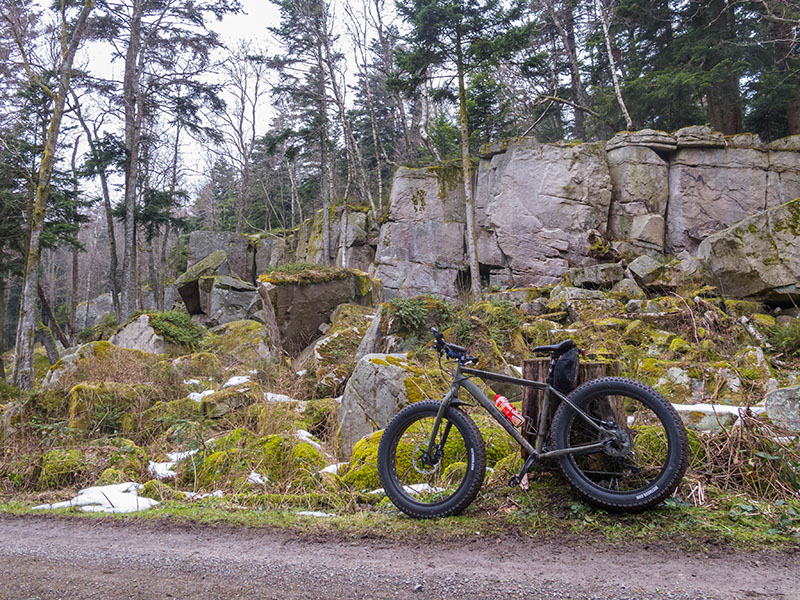 Am "Großen Volzemer Stein"