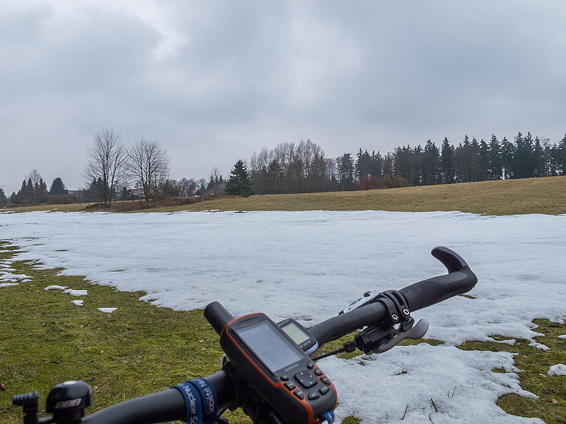 Schneereste bei Dobel