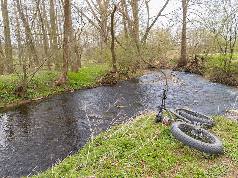 Trotz GPS fahre ich den falschen Weg - dead end ...