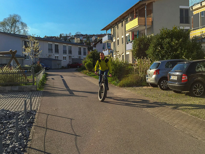 Ich glaube, ich habe ihn mit dem Fatbike-Virus angesteckt ;-)