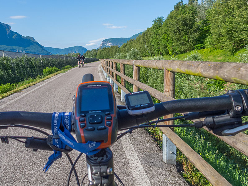 Auf dem Etschtalradweg