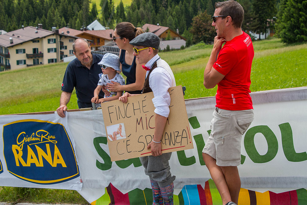 Nicht rumstehen, anfeuern!