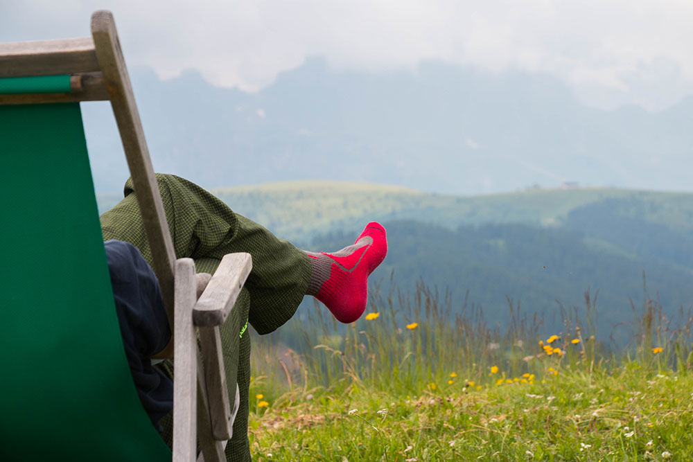 Die Dame macht es vor ...