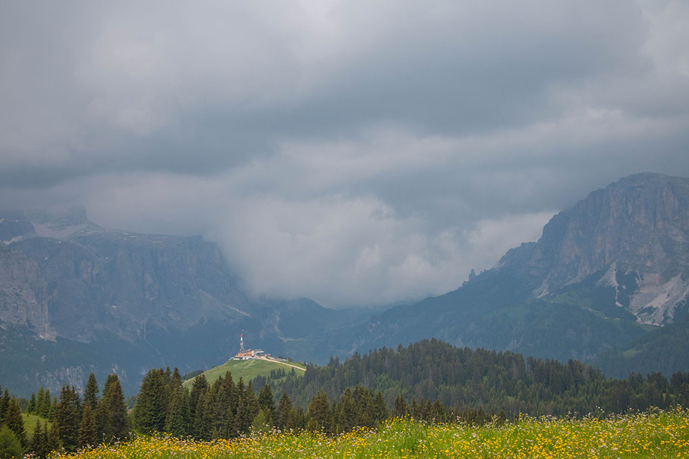 ... weil ein Gewitter naht