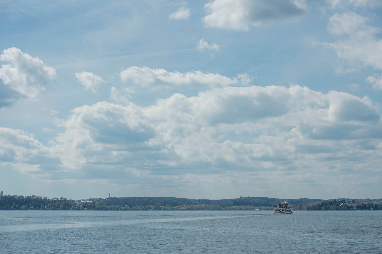 Mit der Fähre von Meersburg nach Staad 