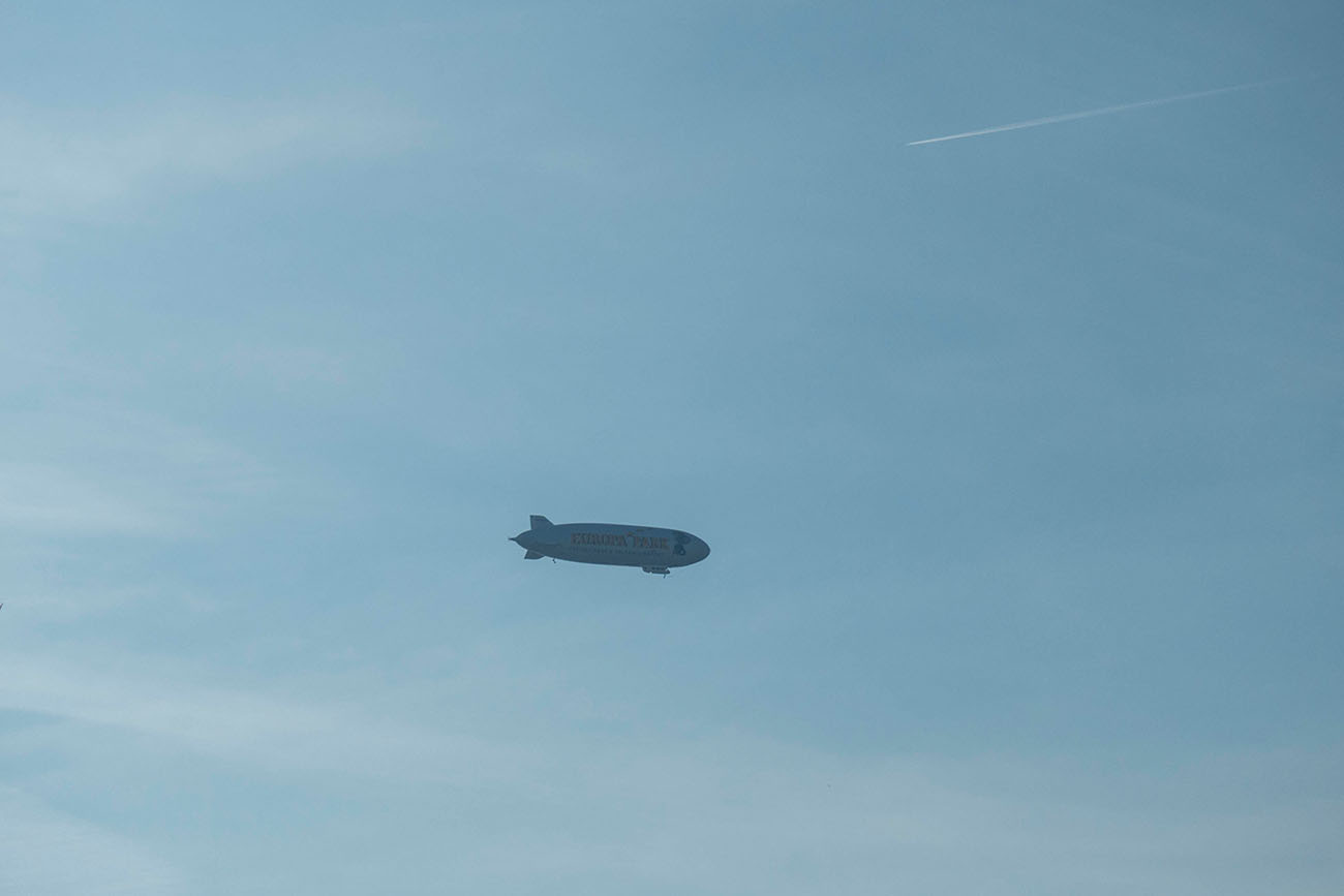 Auch für eine Zeppelinfahrt ist das Wetter prima 