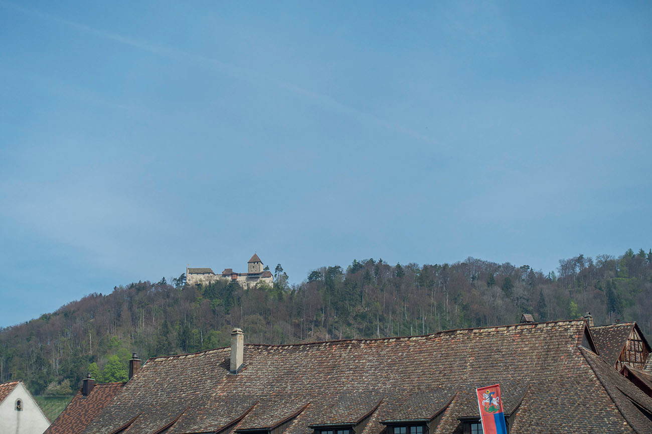 Burg Hohenklingen &uuml;ber Stein am Rhein 