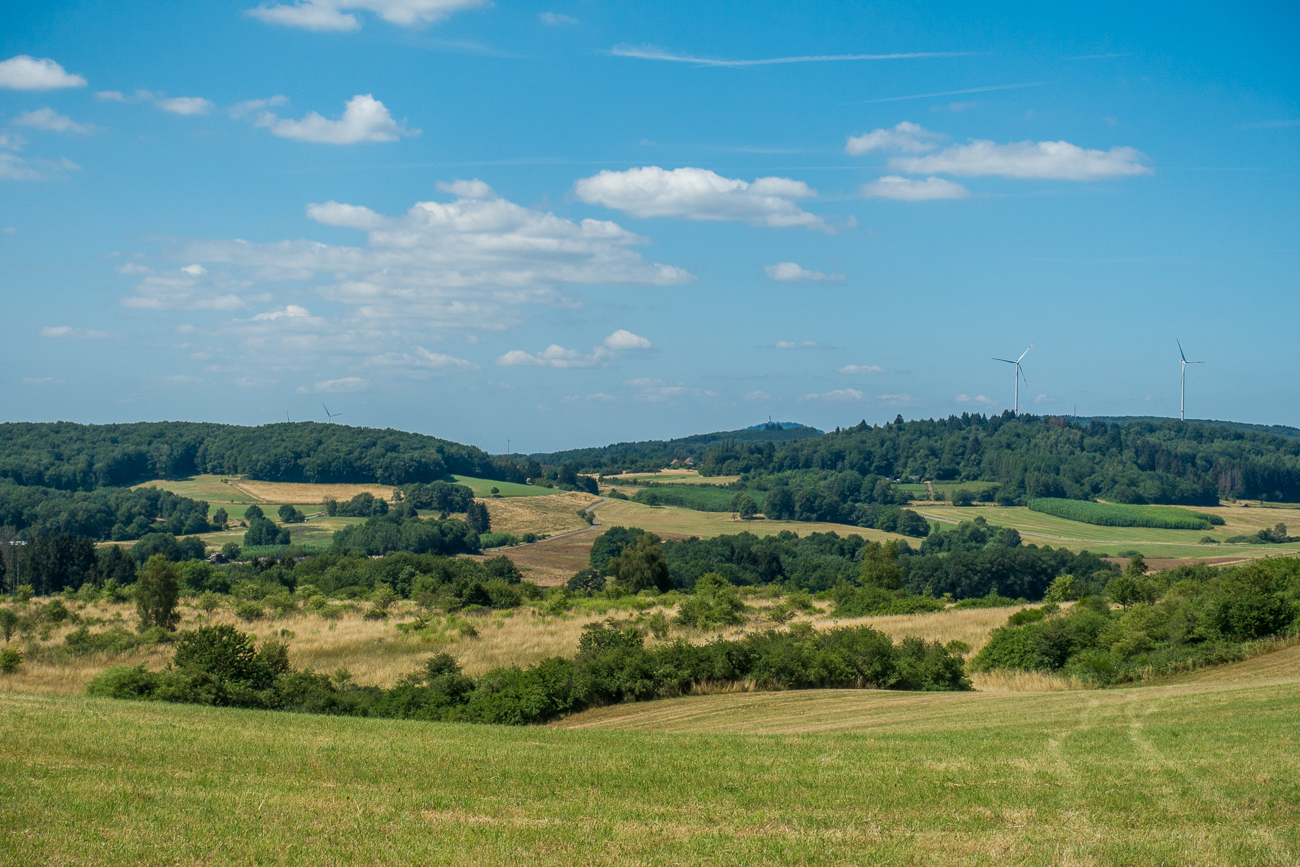 Saarl&auml;ndische H&uuml;gellandschaft